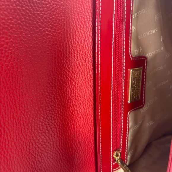 ARCADIA MILAN ITALY-NWT $498.00 -   NOW $395.00 -   REAL ITALIAN PATENT LEATHER - Picture 10 of 16